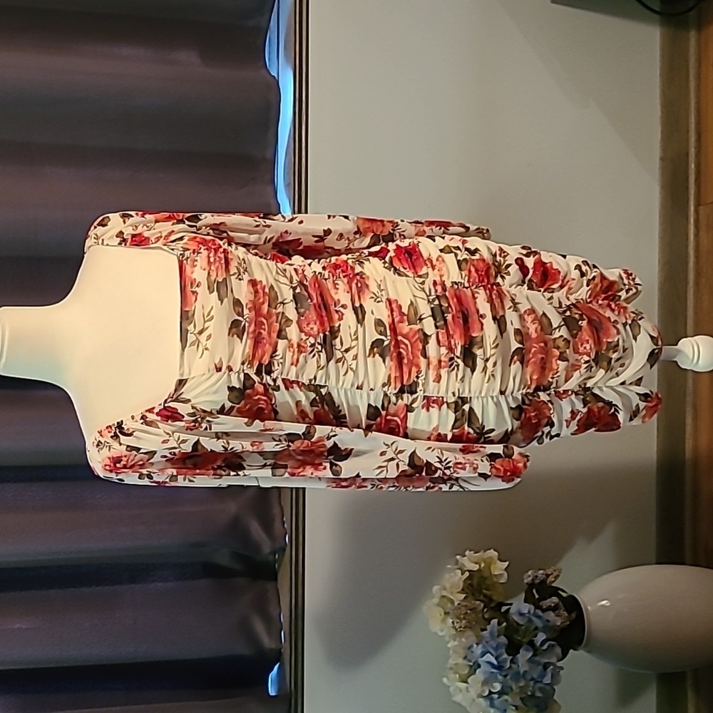 Almost Famous Rouched Dress